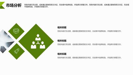 大氣商務(wù)綠色新能源節(jié)能環(huán)保項目介紹PPT模板